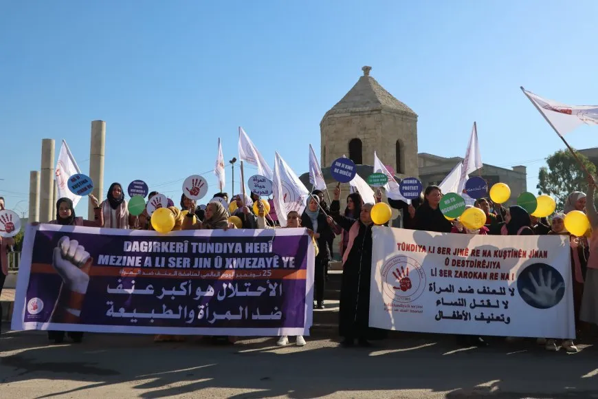 Ji rêxistina Sara çalakiya "Dagirkerî tundiya herî mezin a li ser jin û xwezayê ye”