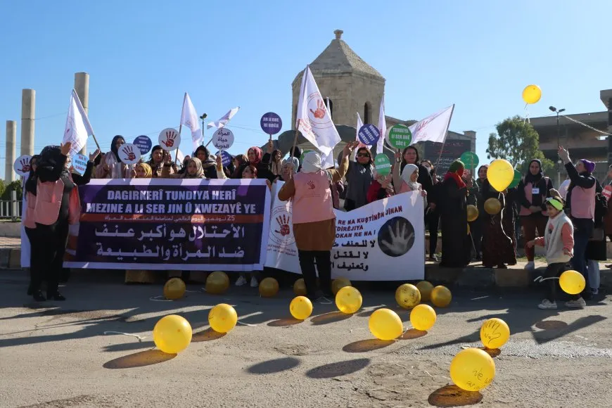 Ji rêxistina Sara çalakiya "Dagirkerî tundiya herî mezin a li ser jin û xwezayê ye”