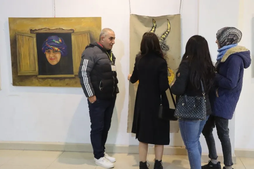 Li Qamişlo pêşangeha şêwekariyê hat vekirin