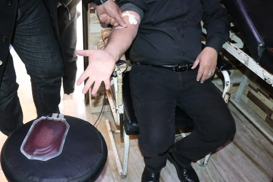 Ji bo rewşa awarte xelkê Helebê xwînê didin