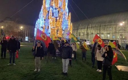 Li Strasbourgê ji bo Rojava çalakî hat lidarxistin