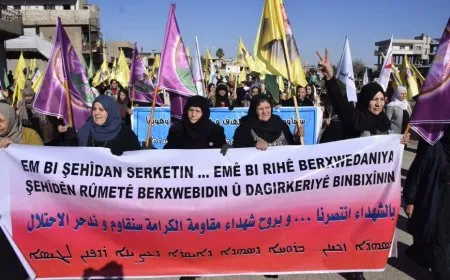 Li Qamişlo, Dêrik û Amûdê meş; ‘Em ê berxwedanê mezintir bikin’