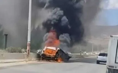 Balafira Îsraîlê li Şamê erebeyek bombebaran kir