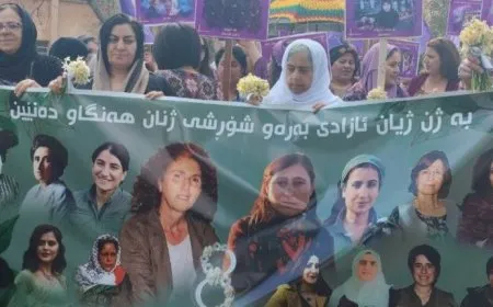 Eniya Jinên Başûr banga xwedîderketina li Rojava kir