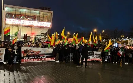 Kurdistanî û dostên wan li dijî êrişên dagirkeriyê daketin qadan 