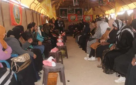 Sersaxî ji malbata şehîd Elaa El Selûmî hat xwestin