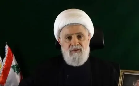 Neîm Qasim: Hizbullah rêyên xwe yên dabînkirinê li Sûriyeyê winda kirin