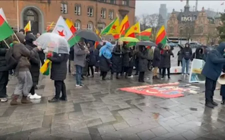 Li paytexta Danîmarkayê êrîşên dagirkeriyê harin şermezar kirin