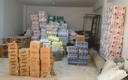 Li Tebqayê alîkariya ji bo koçberên Efrînê didome