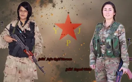 YPJ’ê 2 şehîdên Tişrîn û Qereqozaq bibîr anîn