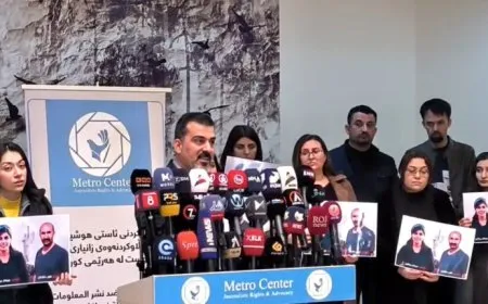 Rêxistina Ronus nerazîbûn nîşanî êrişên li ser rojnamevanan da