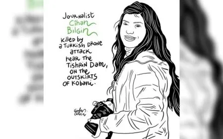 Îllustrator channeldraw Cîhan Bîlgîn xêz kir