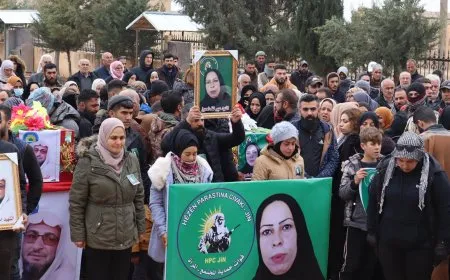 Şêniyên Cizîrê şehîdên êrişên Til Birakê oxir kirin