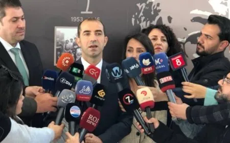 Ji bo piştgiriya Rojava, şandeyek ji Bakur serdana Başûrê Kurdistanê kir