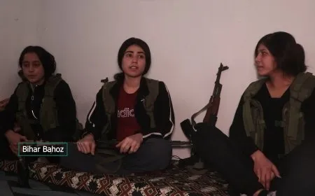 Ji şervanên YPJˈê peyamên berxwedanê