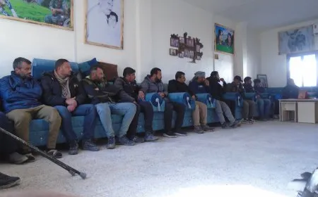 Gaziyên şer têkildarî geşedanên li herêmê civiyan