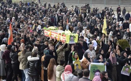 Şehîd Birûsk Dêrik bi girseyî hat oxirkirin