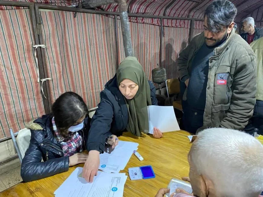 Rêveberiya Xweser pêşwaziya koçberên Efrîn û Şehbayê kir