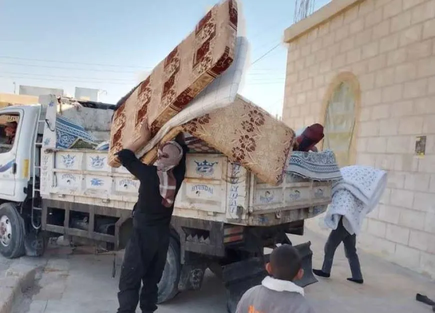 Jinên ji Reqayê ji bo piştgiriya koçberan seferber bûne