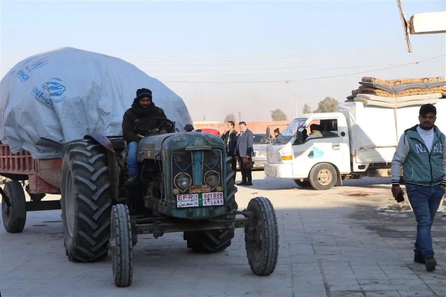 Koçberên Efrîn û Şehbayê gihîştin Cizîrê