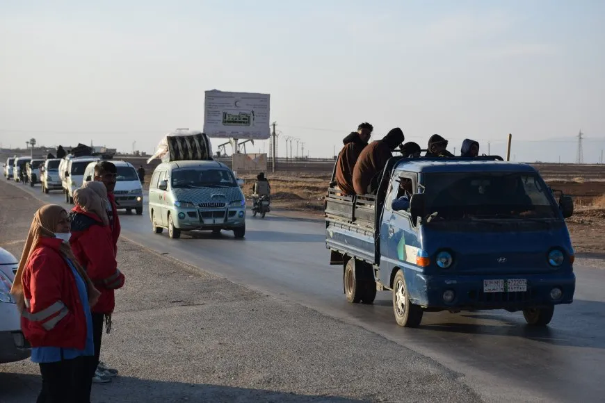 Koçberên Efrîn û Şehbayê gihîştin Cizîrê