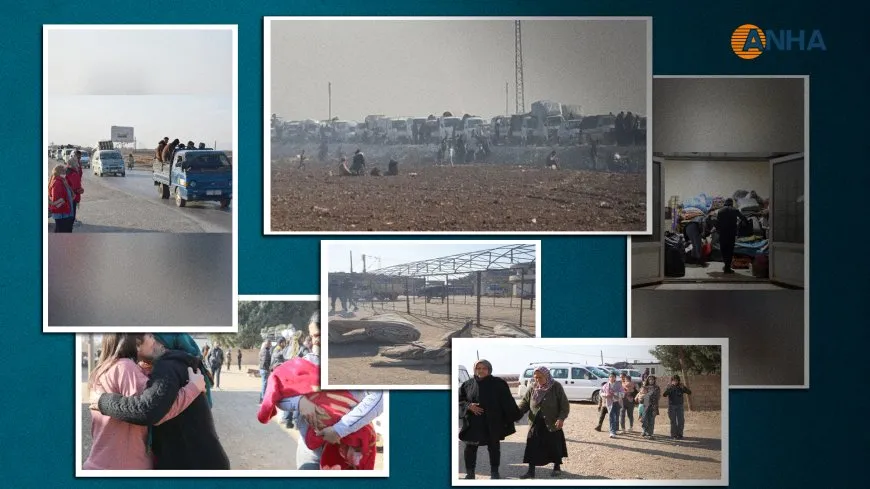 Rojava ji bo koçberan seferber bûye