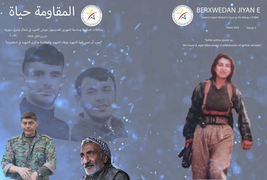 Kovara gaziyên şer “Berxwedan Jiyan e” derket