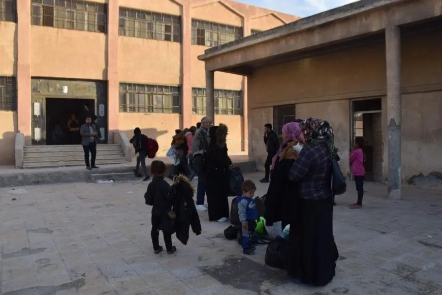 Meclisa Girkê Legê koçberên Efrînê pêşwaz kirin