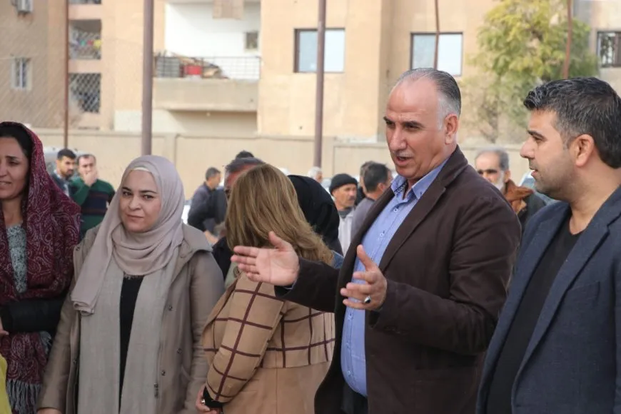 4 hezar û 500 malbatên koçber gihaştin Cizîrê