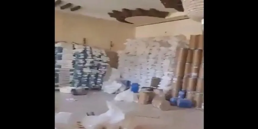Di qesreke malbata Esed de kargeha hişbirê hate dîtin