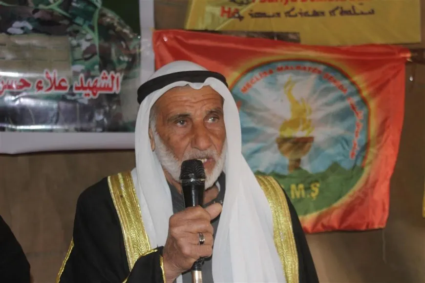Sersaxî ji malbata şehîd Elaa El Selûmî hat xwestin