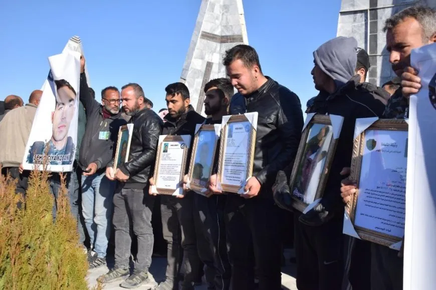 6 şehîd li Kobanê bi merasîmeke biheybet hatin oxirkirin