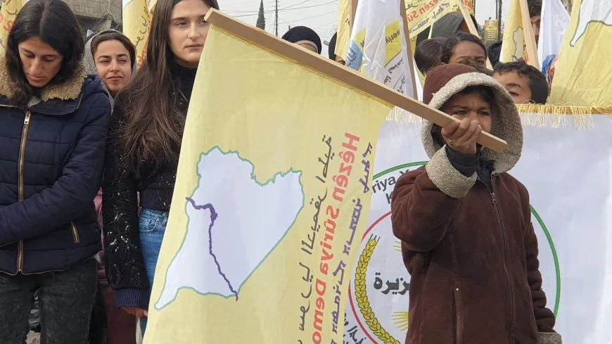 Li Çilaxayê meşa ji bo piştgiriya QSD’ê