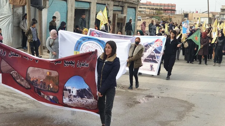 Li Çilaxayê meşa ji bo piştgiriya QSD’ê