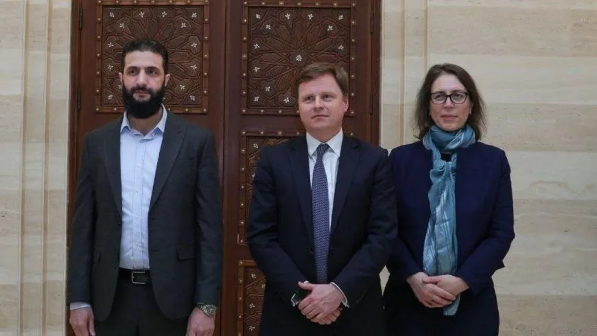Şandeyeke Brîtanyayê li Şamê hevdîtin kirin