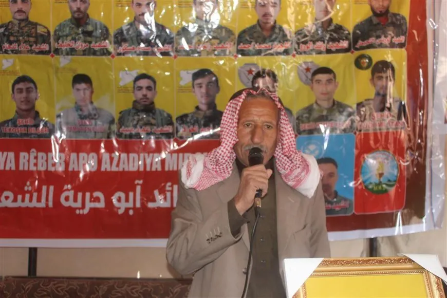 Di merasîma sersaxiyê de: Şehadet esasê hebûn û berxwedana me ye
