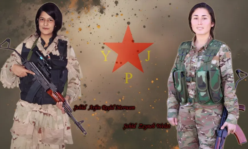 YPJ’ê 2 şehîdên Tişrîn û Qereqozaq bibîr anîn