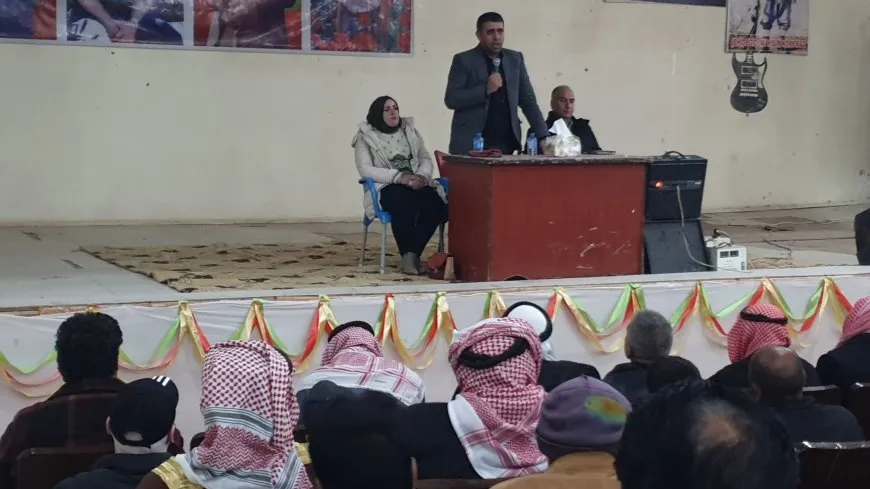 Rêveberiya Xweser geşedanên dawî ji xelkê Çilaxa re şîrove kirin