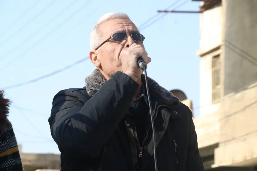 Xelkê Amûdê dewleta Tirk şermezar kir û piştgirî da QSDˈê