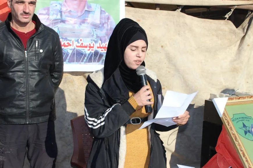 Xelkê Til Birakê sersaxî da malbata şehîd Yûsiv El Ilêwî