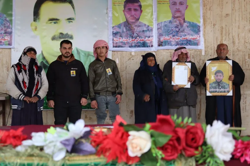 Şêniyên Hesekê cenazeyê 2 şehîdan spartin axê
