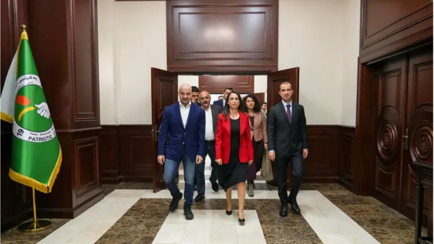 Şandeya DEM Partî û DBPˋê bi Bafil Talebanî re civiyan