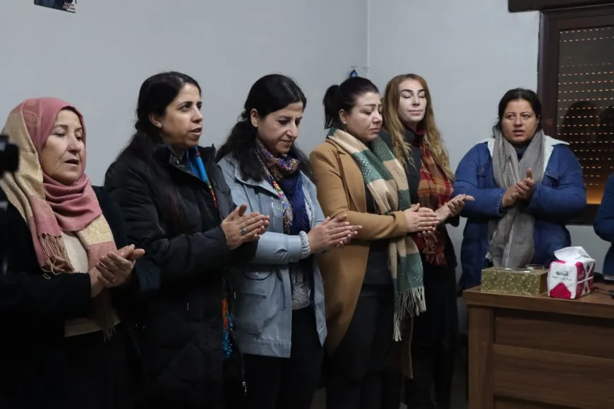  Rêxistin û tevgerên jinan ji ber şehadeta Cîhan û Nazim serdana ajansa me kir