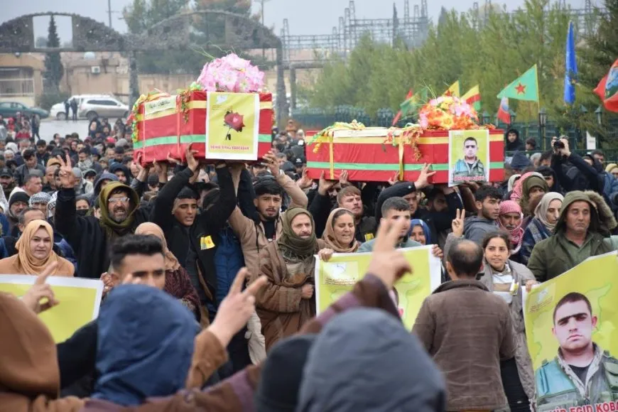 Cangoriyên berxwedana Sirînê bi girseyî hatin oxirkirin
