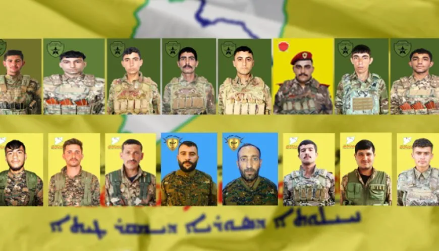 Nasnameyên 16 cangoriyên berxwedana li dijî dagirkeran hatin aşkerakirin
