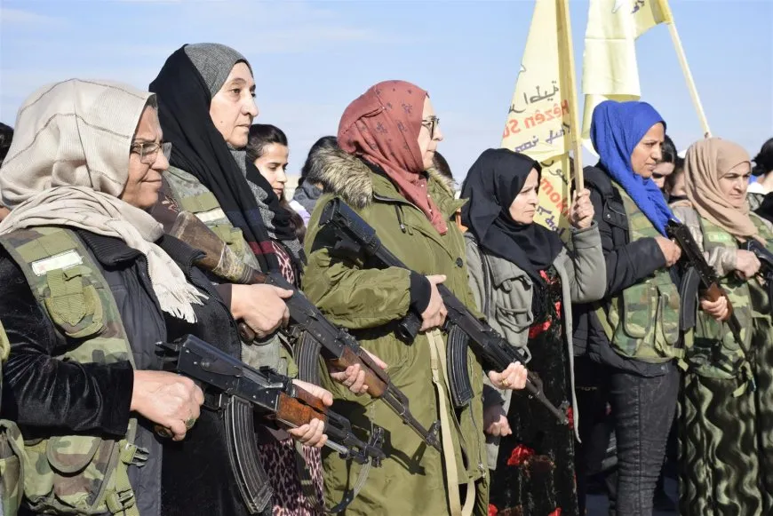 Jinên Dirbêsiyê tev li seferberiyê bûn