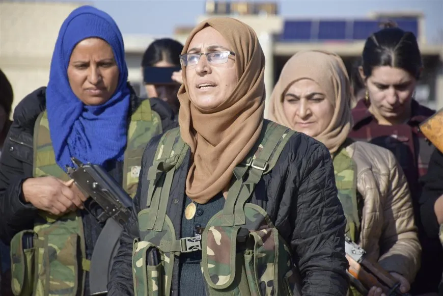 Jinên Dirbêsiyê tev li seferberiyê bûn