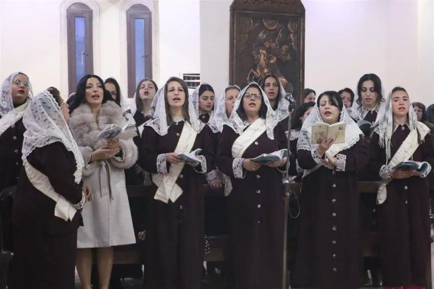 Xiristiyanên Hesekê rojbûna Îsa Mesîh pîroz kirin
