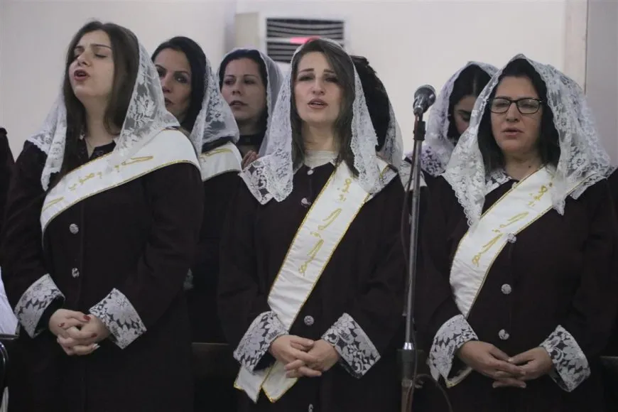 Xiristiyanên Hesekê rojbûna Îsa Mesîh pîroz kirin