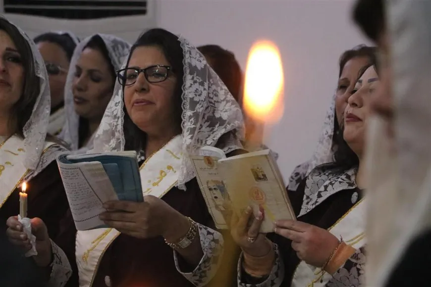 Xiristiyanên Hesekê rojbûna Îsa Mesîh pîroz kirin
